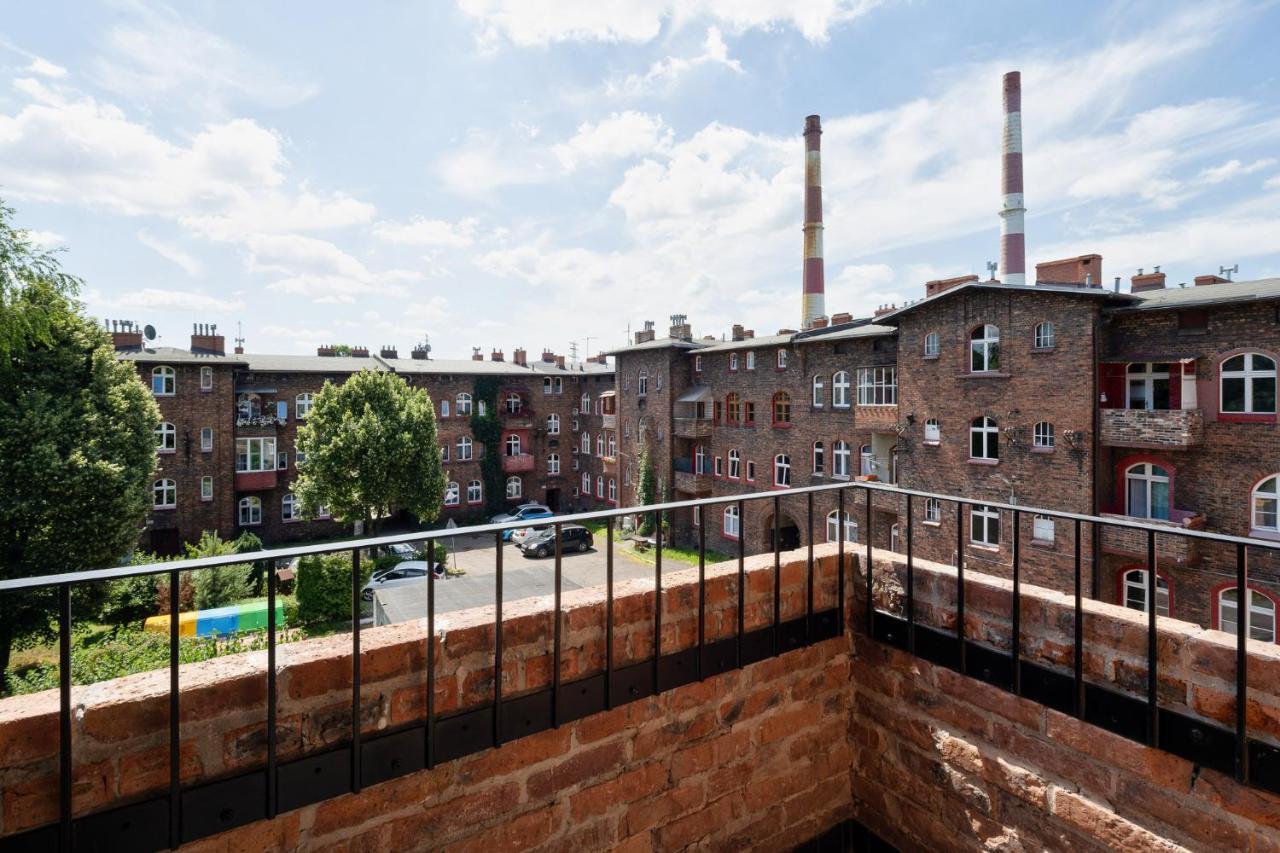 Kolorowy Apartament A9 Katowice Nikiszowiec Exteriör bild